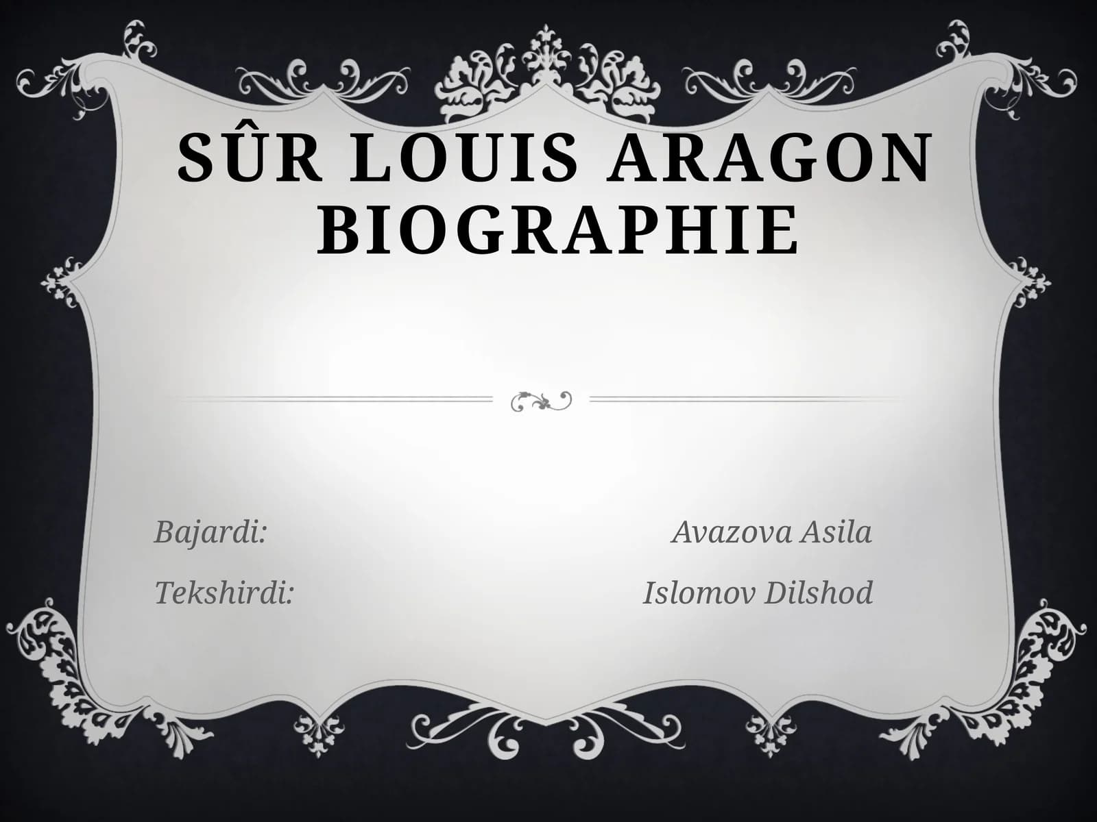 Sûr Louis Aragon biographie