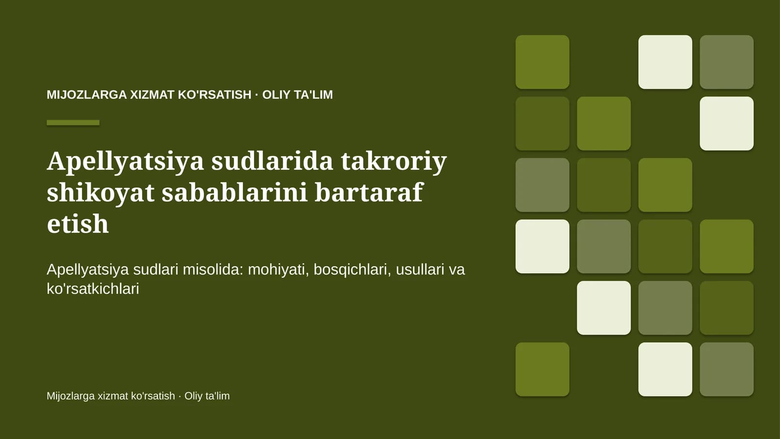 apellyatsiya sudlarida takroriy shikoyat sabablarini bartaraf etish 3799