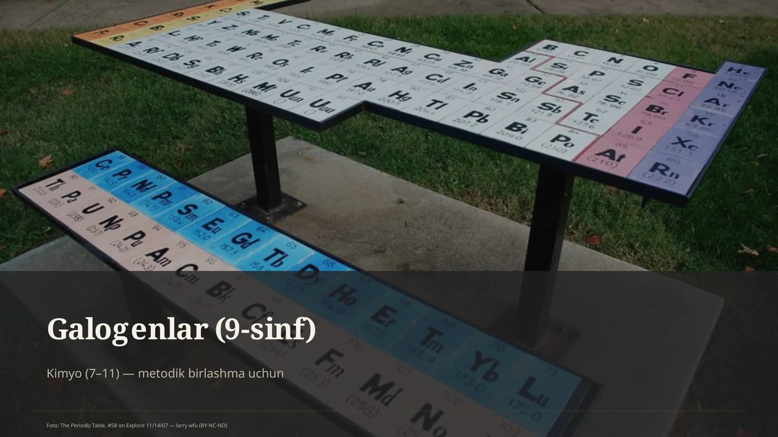 Galogenlar (9-sinf)