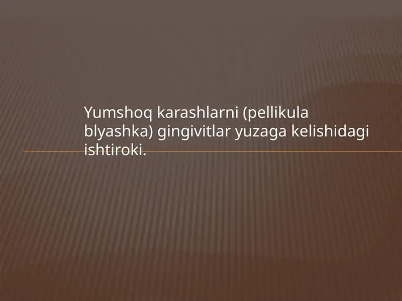 Karashlar va toshlar