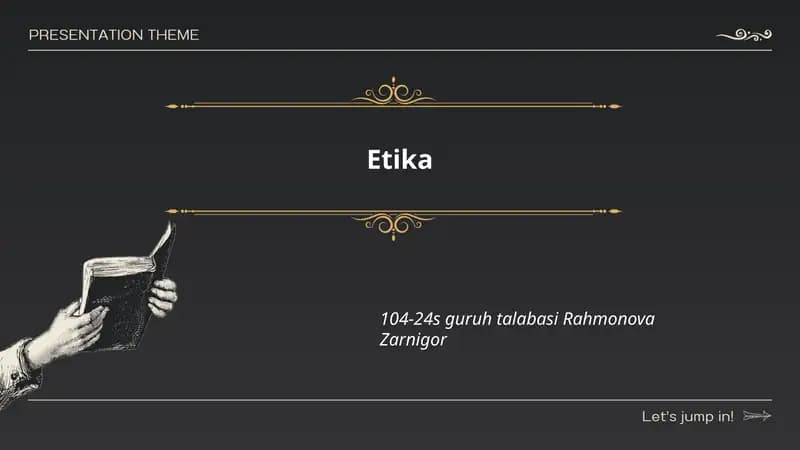 Etika