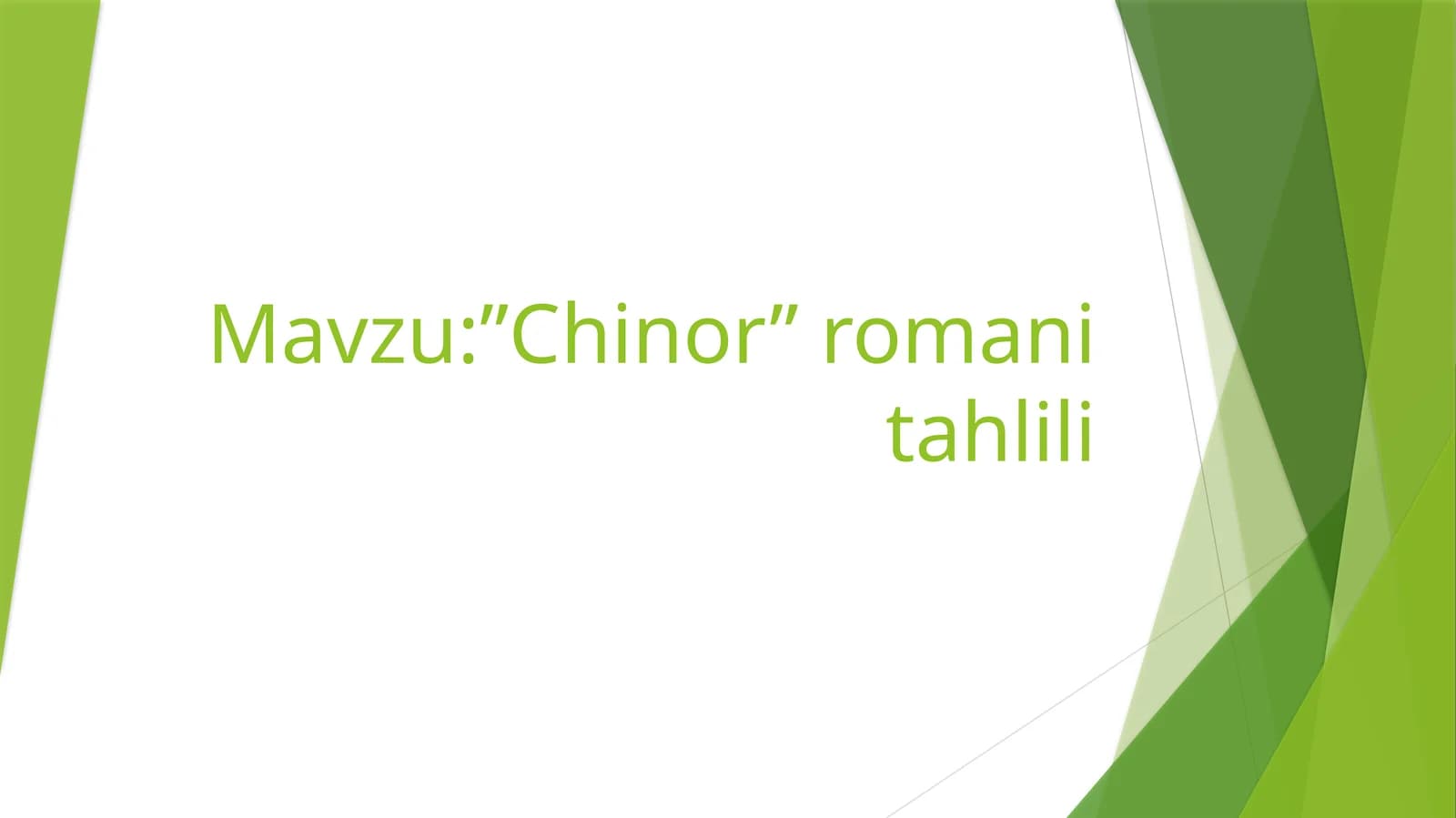 Chinor
