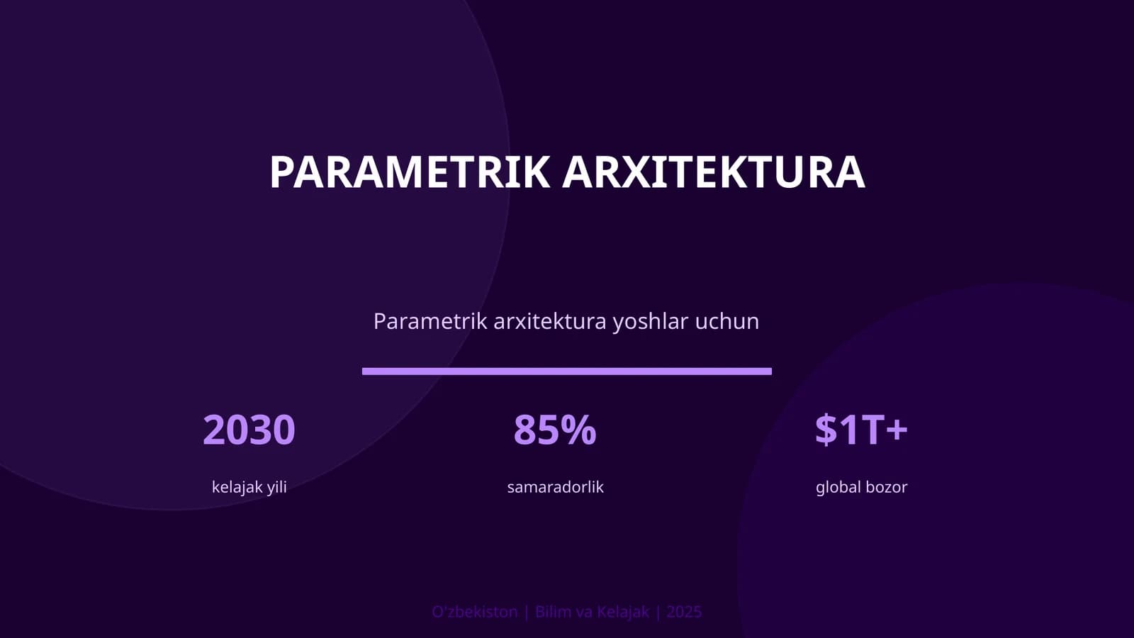 Parametrik arxitektura
