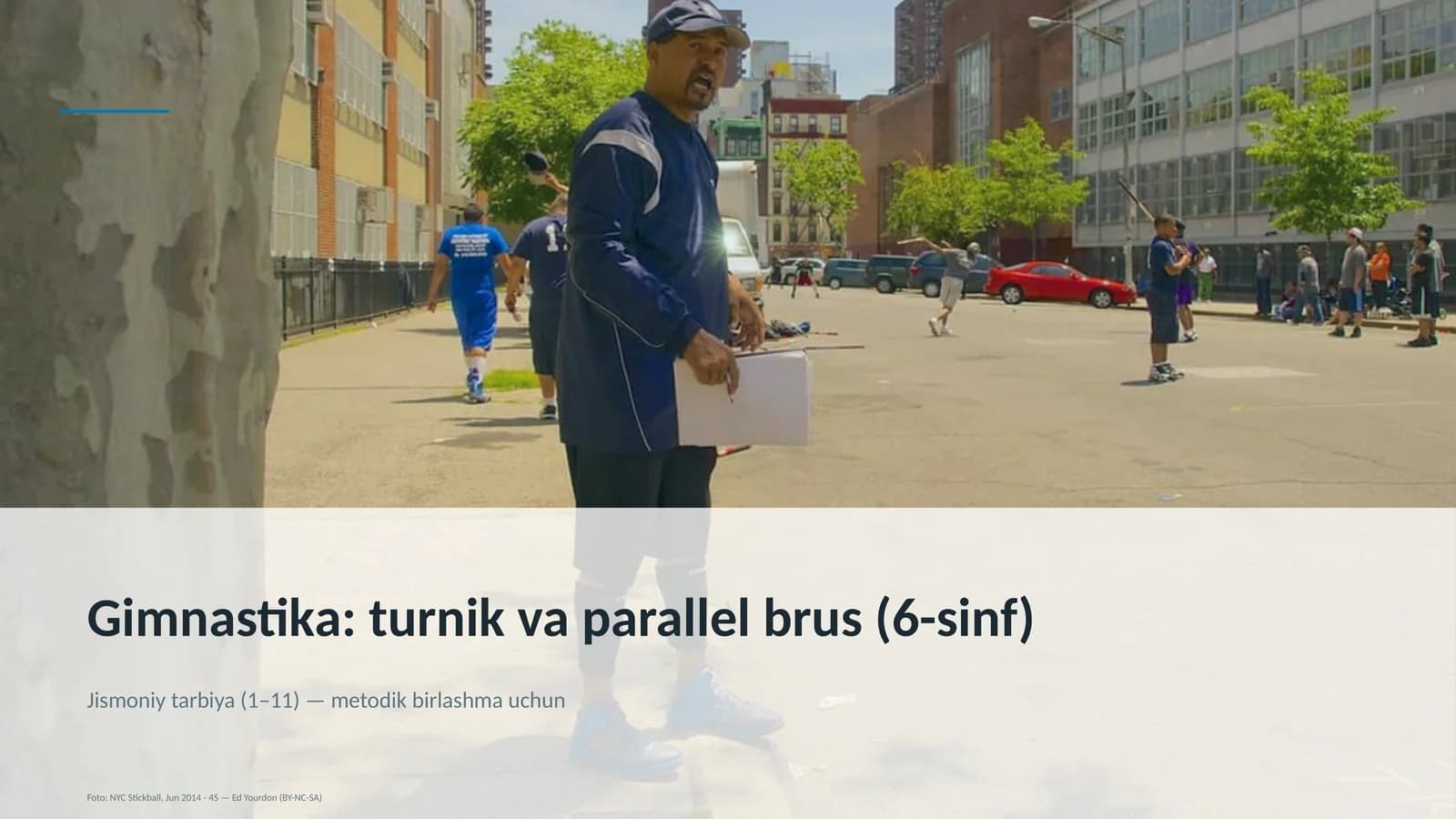 Gimnastika: turnik va parallel brus (6-sinf)