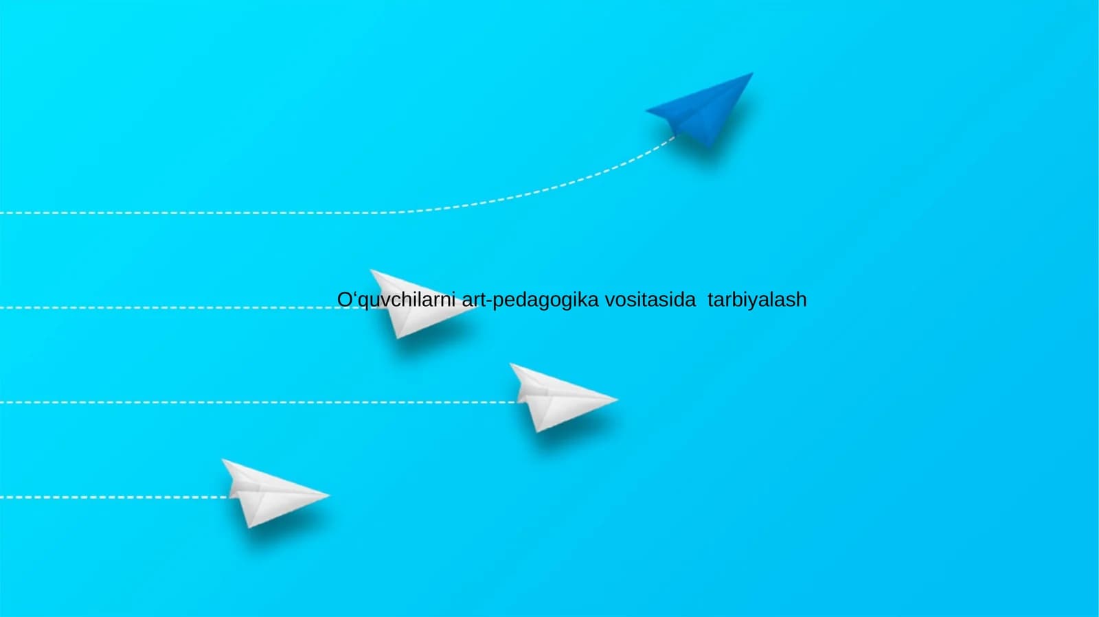Oʻquvchilarni art-pedagogika vositasida tarbiyalash