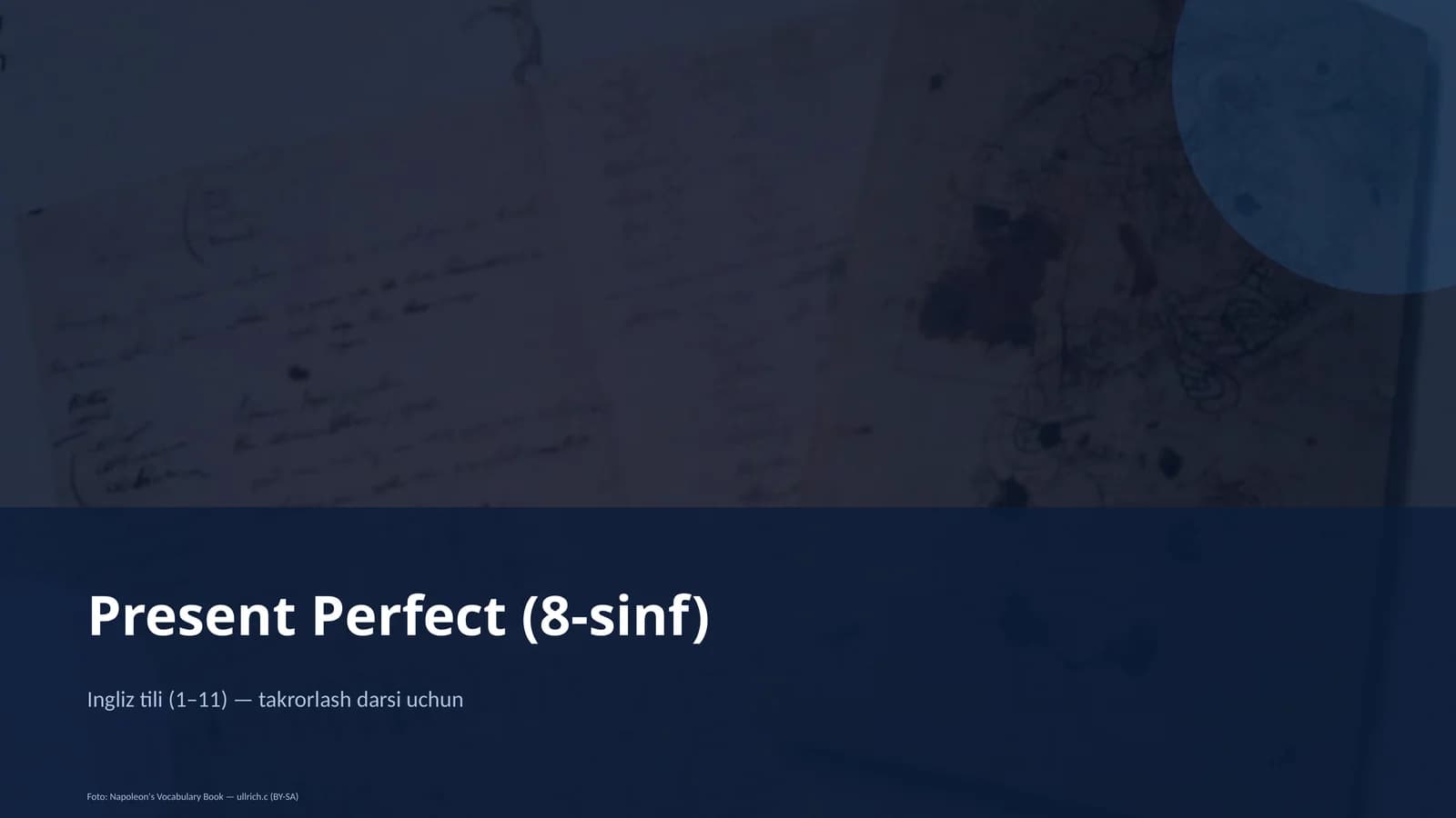 Present Perfect (8-sinf)