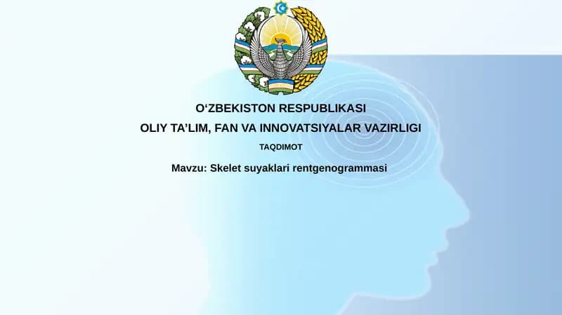 Skeletsuyaklarirentgenogrammasi