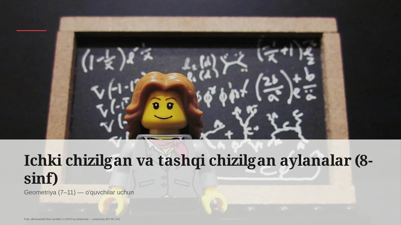 Ichki chizilgan va tashqi chizilgan aylanalar (8-sinf)