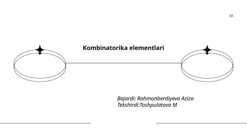 Kombinatorika elementlari