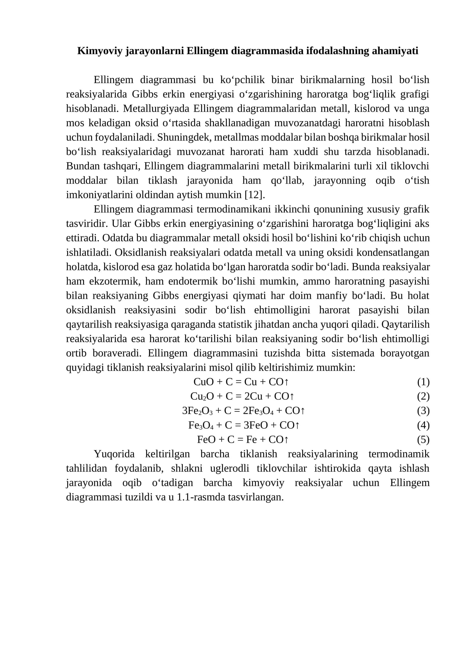 Ellingem diagrammasi