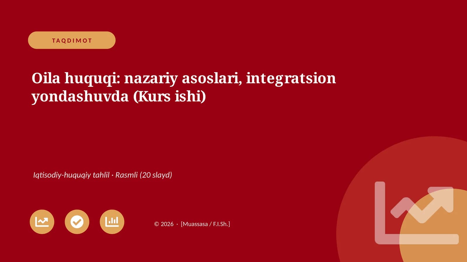 Oila huquqi: nazariy asoslari, integratsion yondashuvda (Kurs ishi)