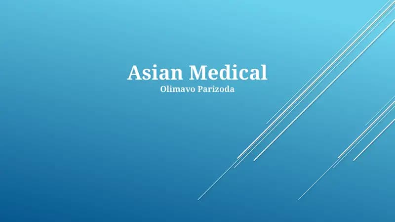 Asian Medical