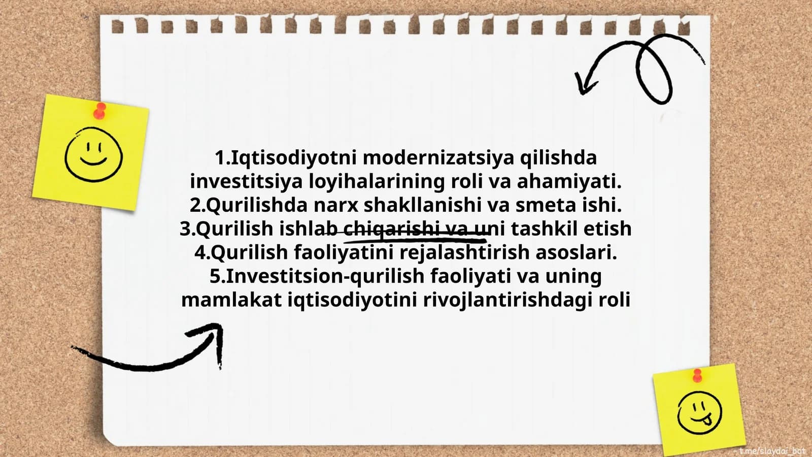 Iqtisodiyotni modernizatsiya qilishda investitsiya loyihalarining roli va ahamiyati
