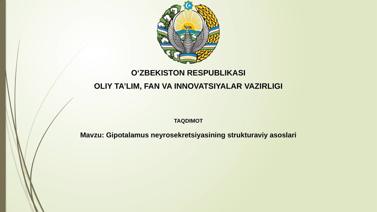 Gipotalamus neyrosekretsiyasi