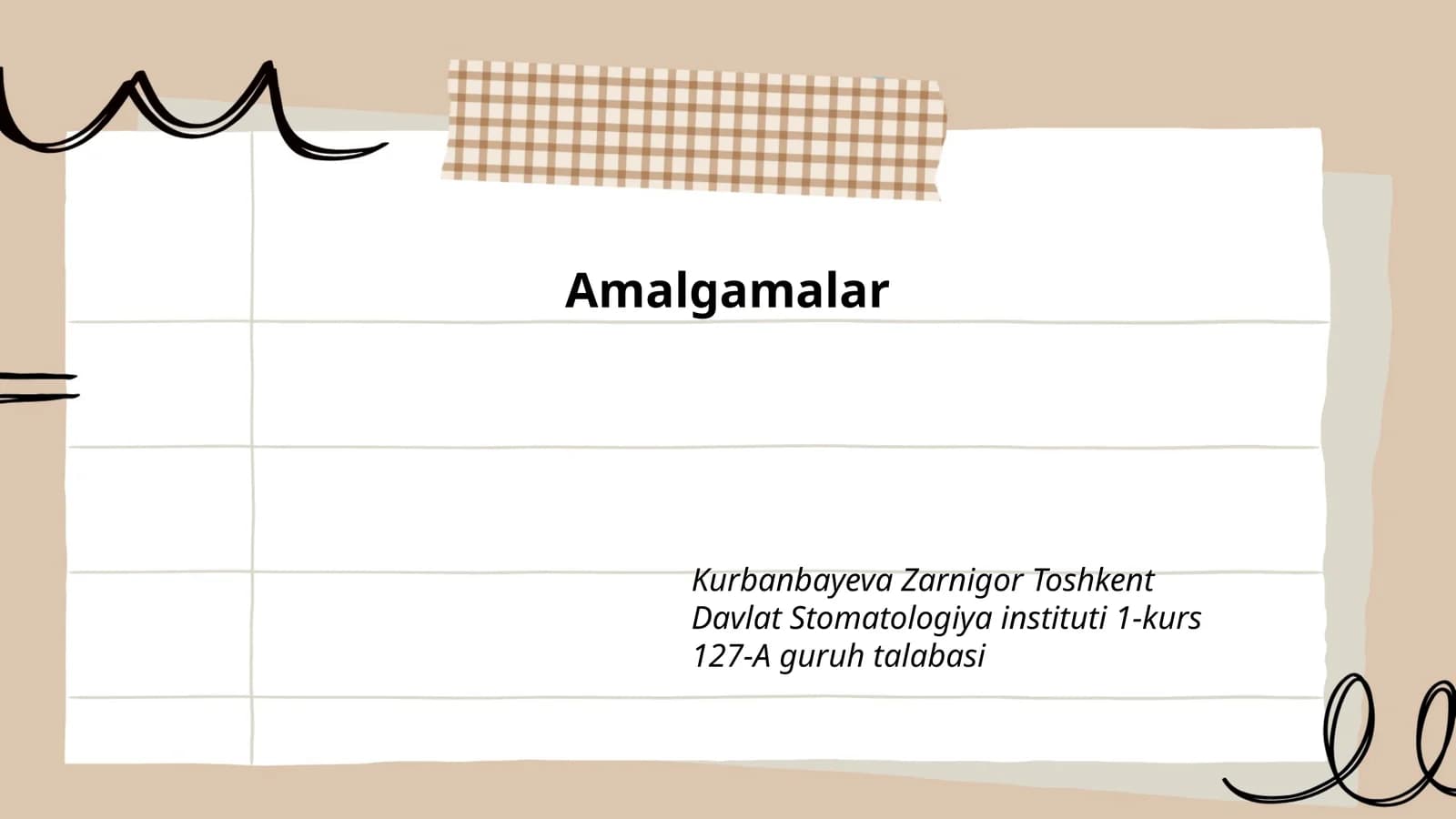 Amalgamalar