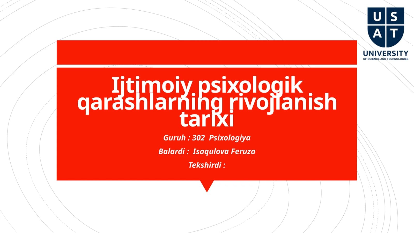 Ijtimoiypsixologik qarashlarning rivojlanishi