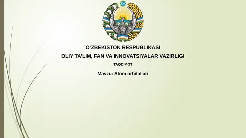 Atomorbitallari