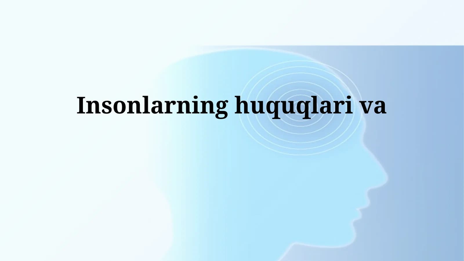 Inson Majburiyatlari
