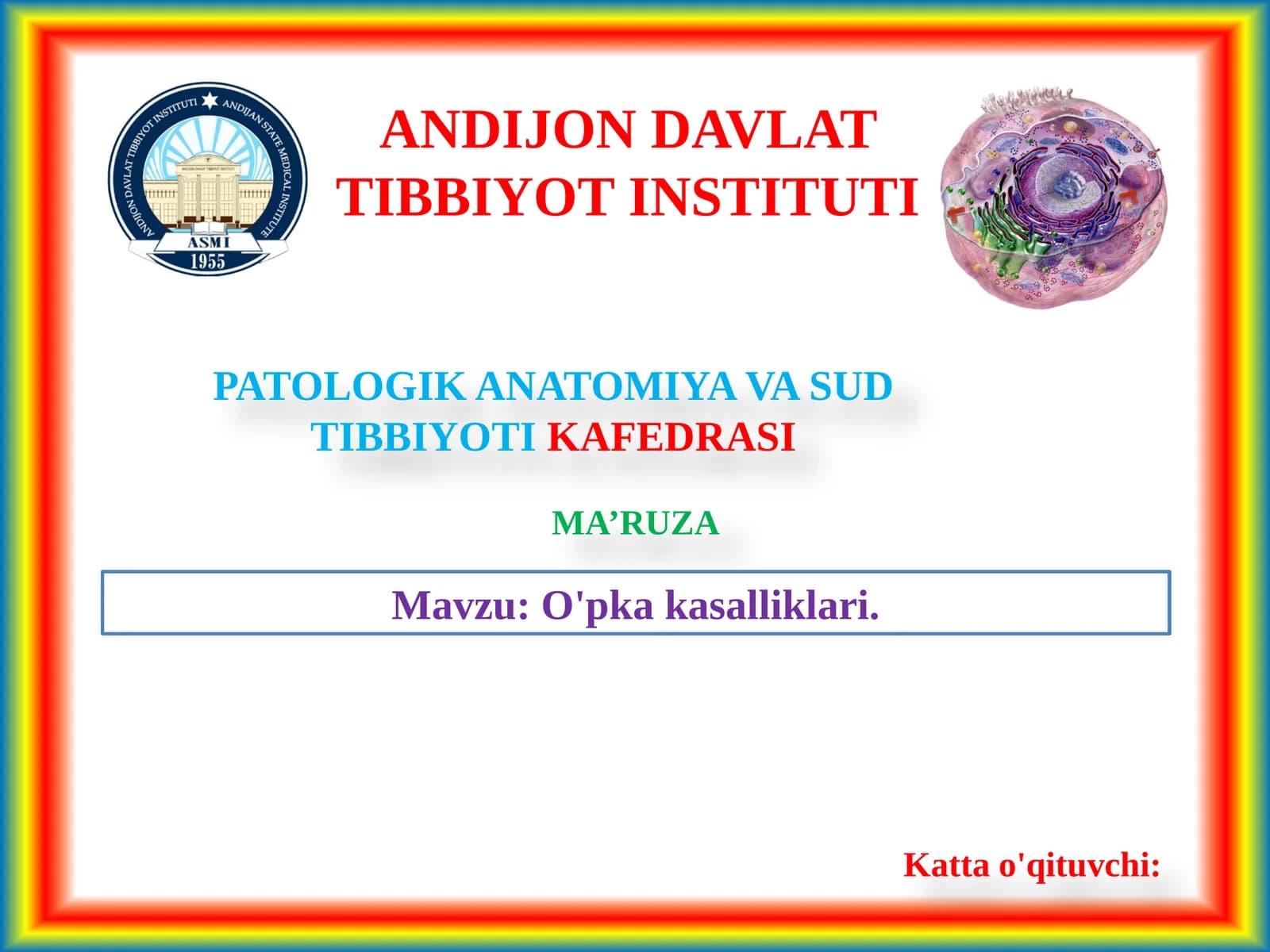 O'pkakasalliklari