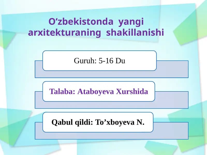 O‘zbekistonda yirik sanoat qurilishlarining kimyo sanoat imkoniyatlari