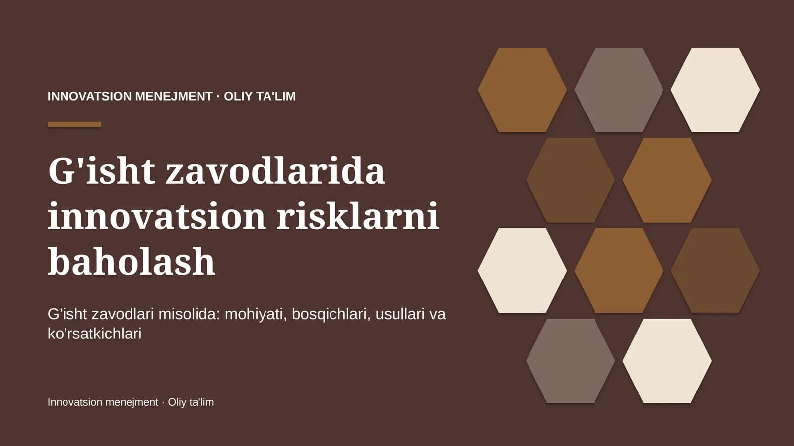 g'isht zavodlarida innovatsion risklarni baholash 3204