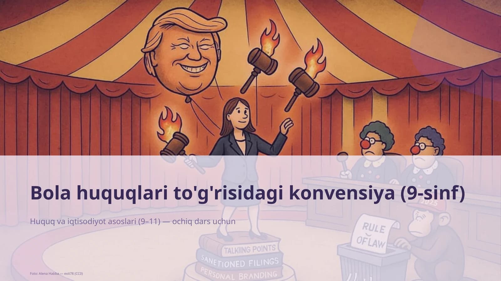 Bola huquqlari to'g'risidagi konvensiya (9-sinf)