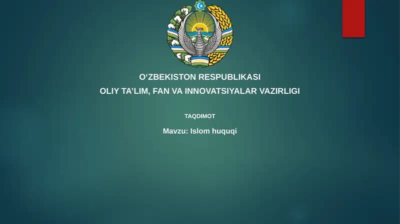 Islomhuquqi