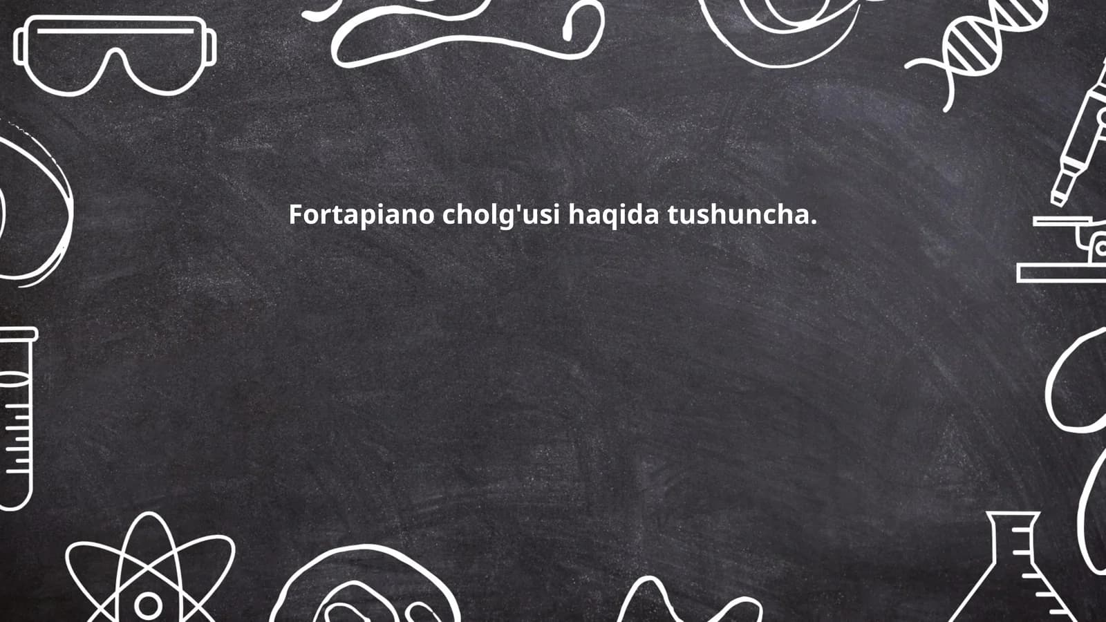 Fortepiano cholg'usi tarixi