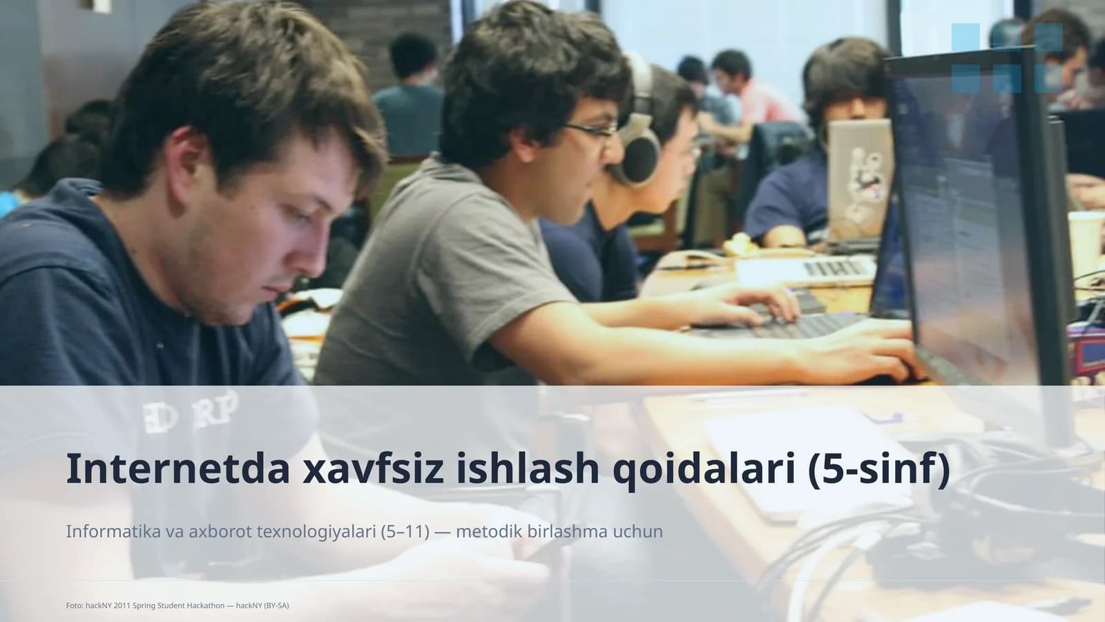 Internetda xavfsiz ishlash qoidalari (5-sinf)