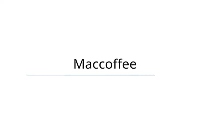Maccoffee