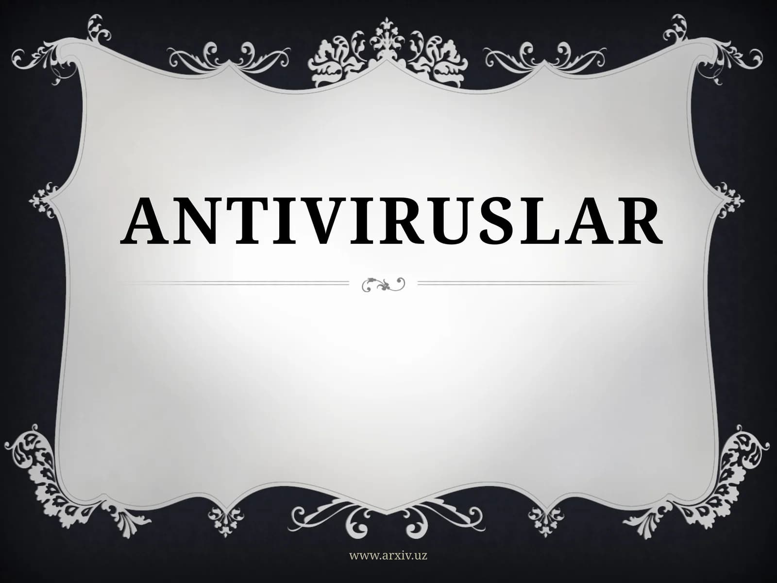 ANTIVIRUSLAR