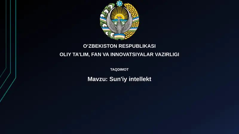 Sun'iy intellekt
