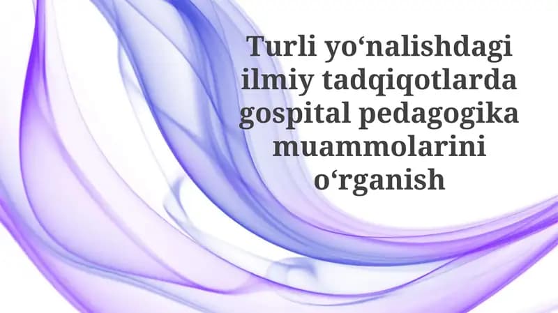 O'quv dasturlarini ishlab chiqishdagi muammolar