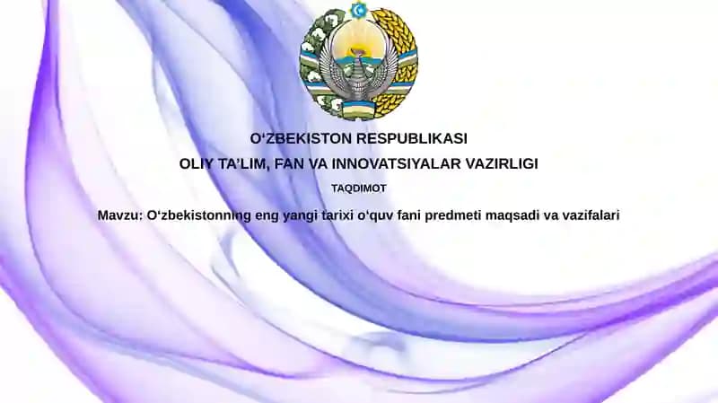 Oʻzbekistonning eng yangi tarixi