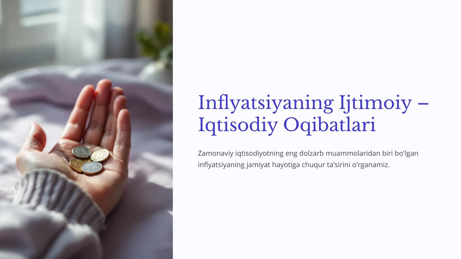 Inflyatsiyaning Ijtimoiy – Iqtisodiy Oqibatlari