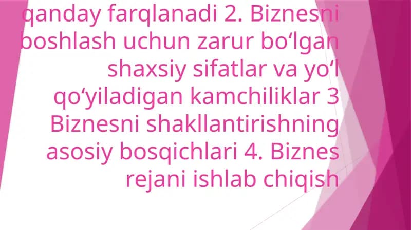 Biznes deyarliq