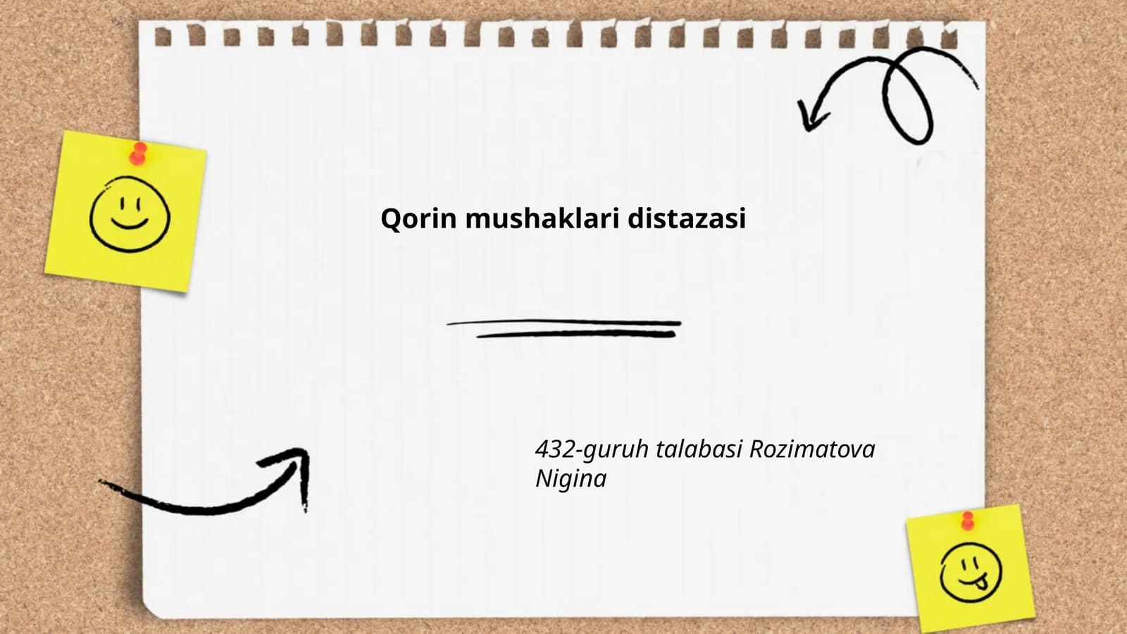 Qorin mushaklari distazasi