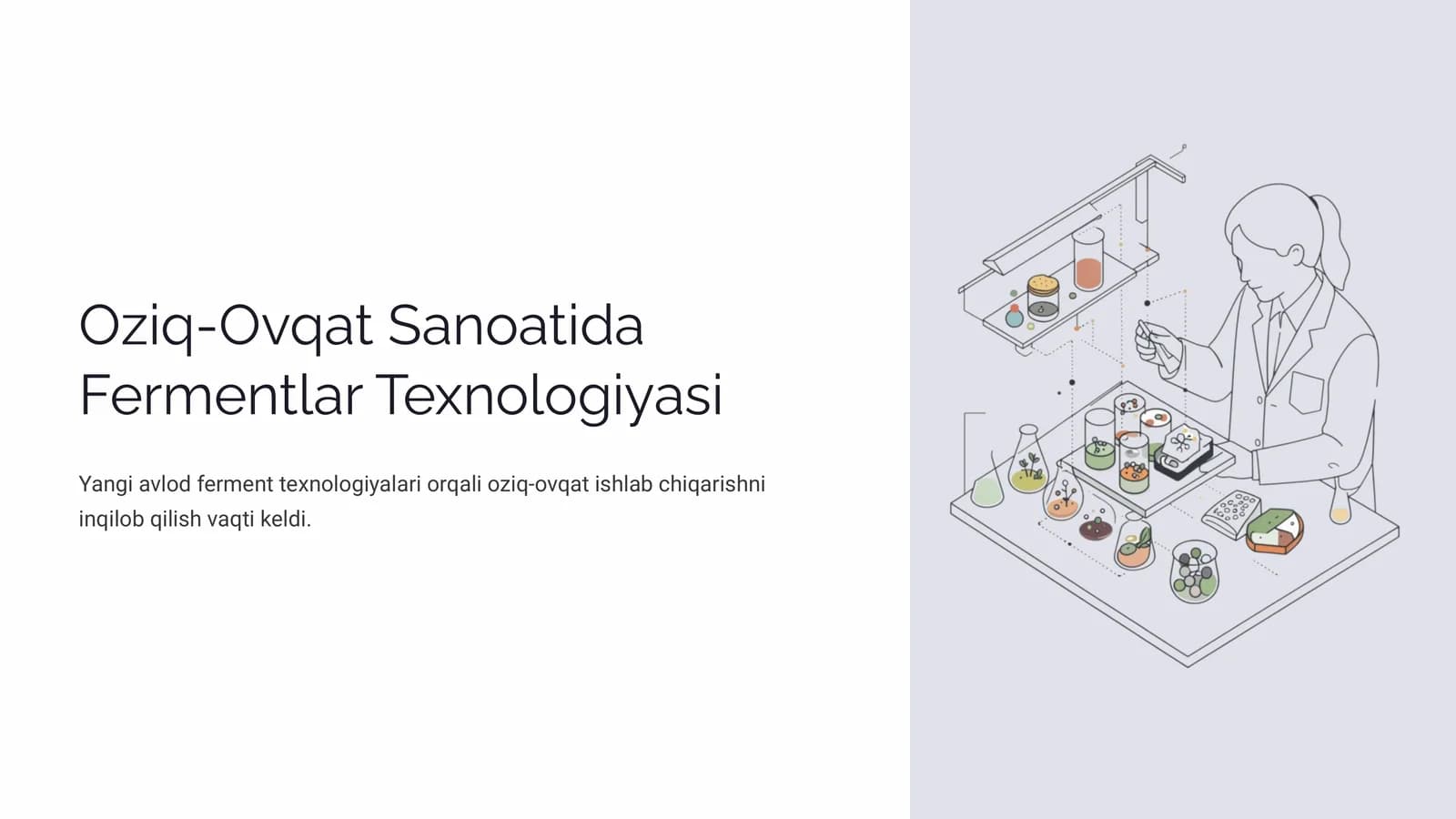 Oziq-Ovqat Sanoatida Fermentlar Texnologiyasi