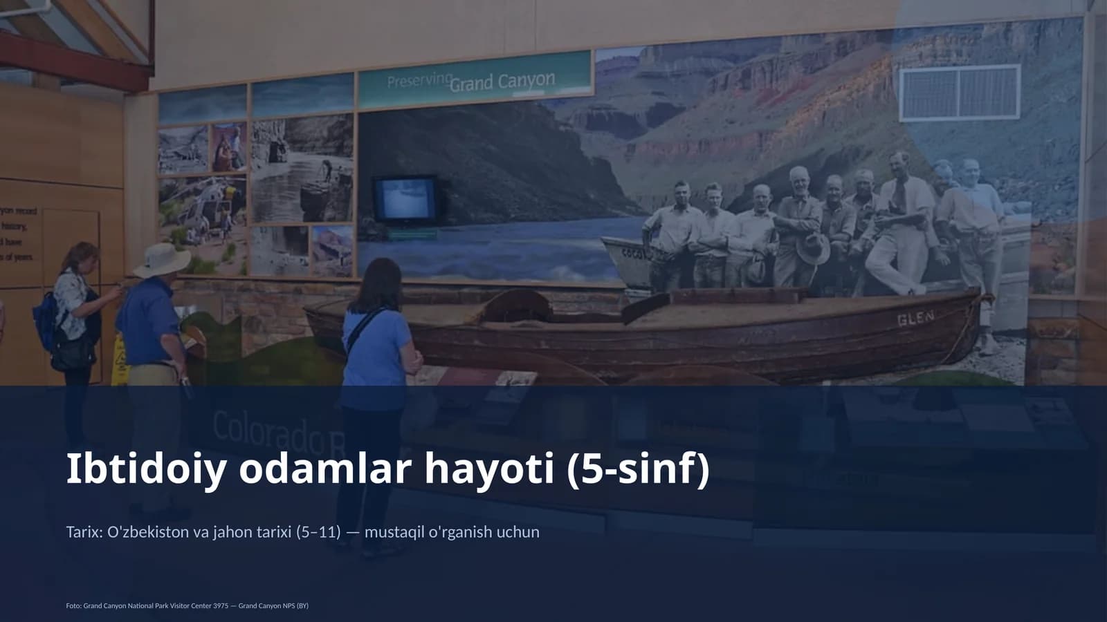 Ibtidoiy odamlar hayoti (5-sinf)