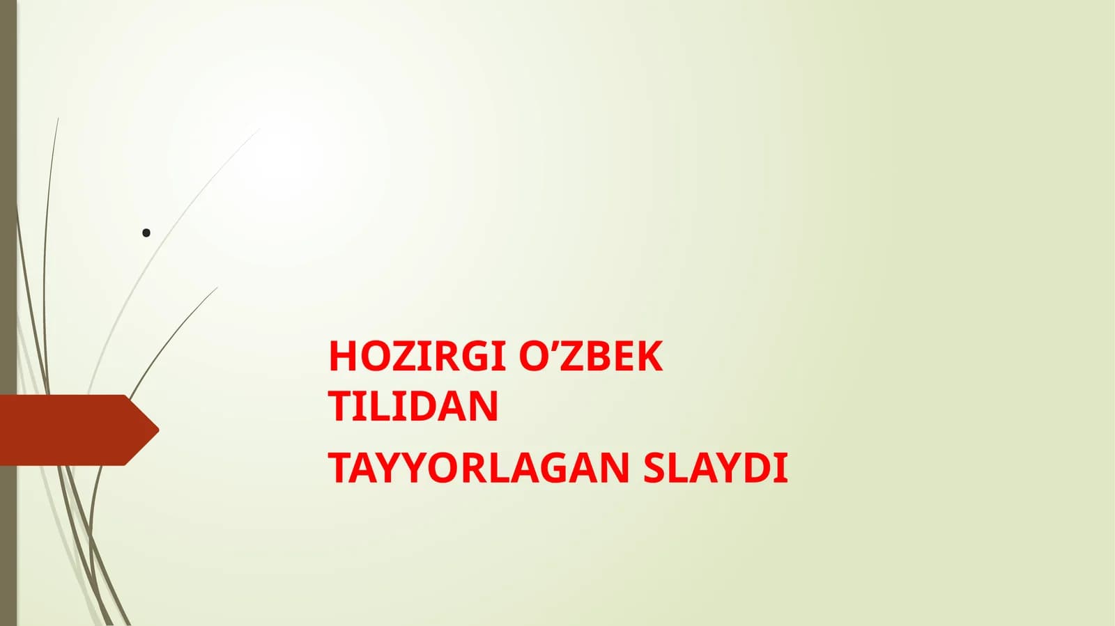 RAVISH SO`Z TURKUMI TURLARI