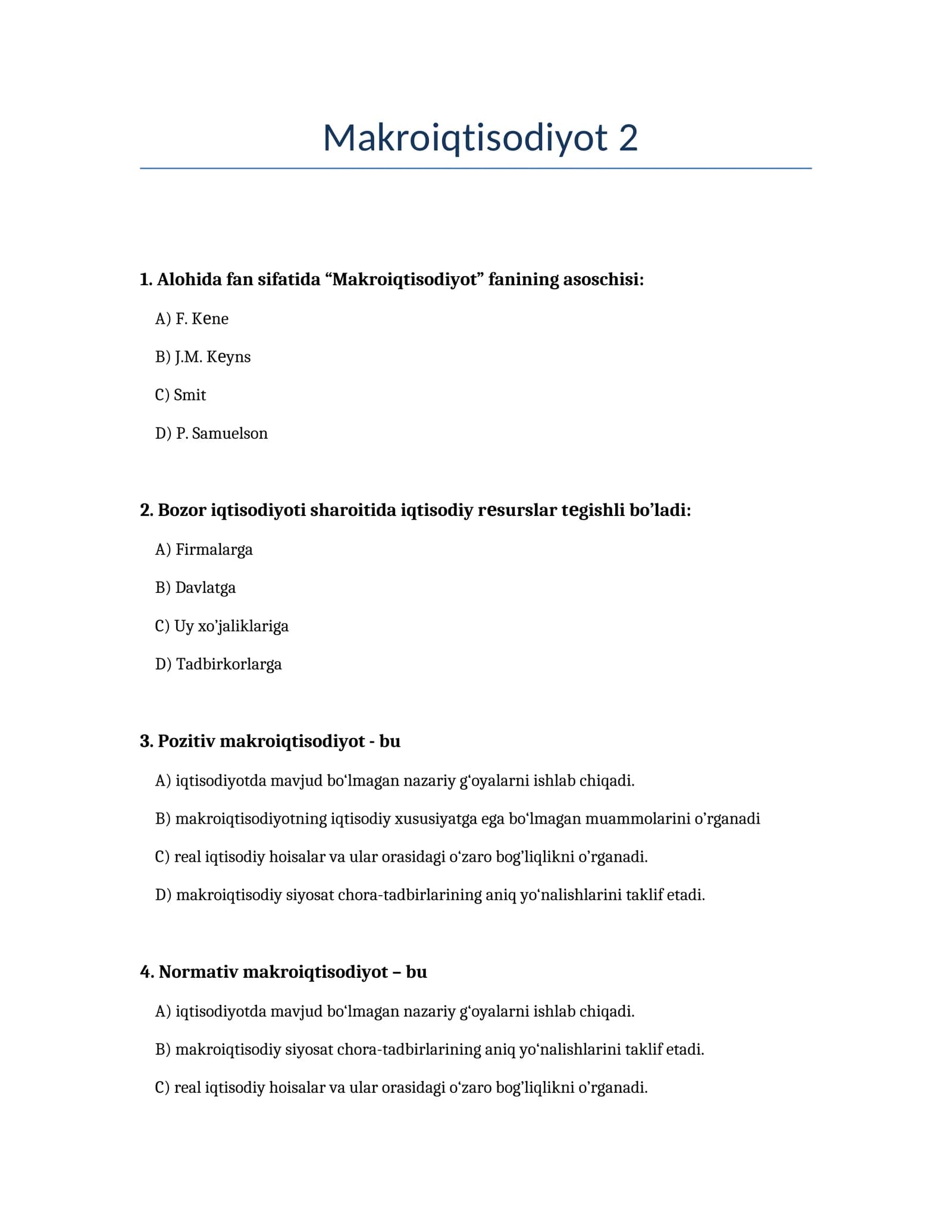 Makroiqtisodiyot 2