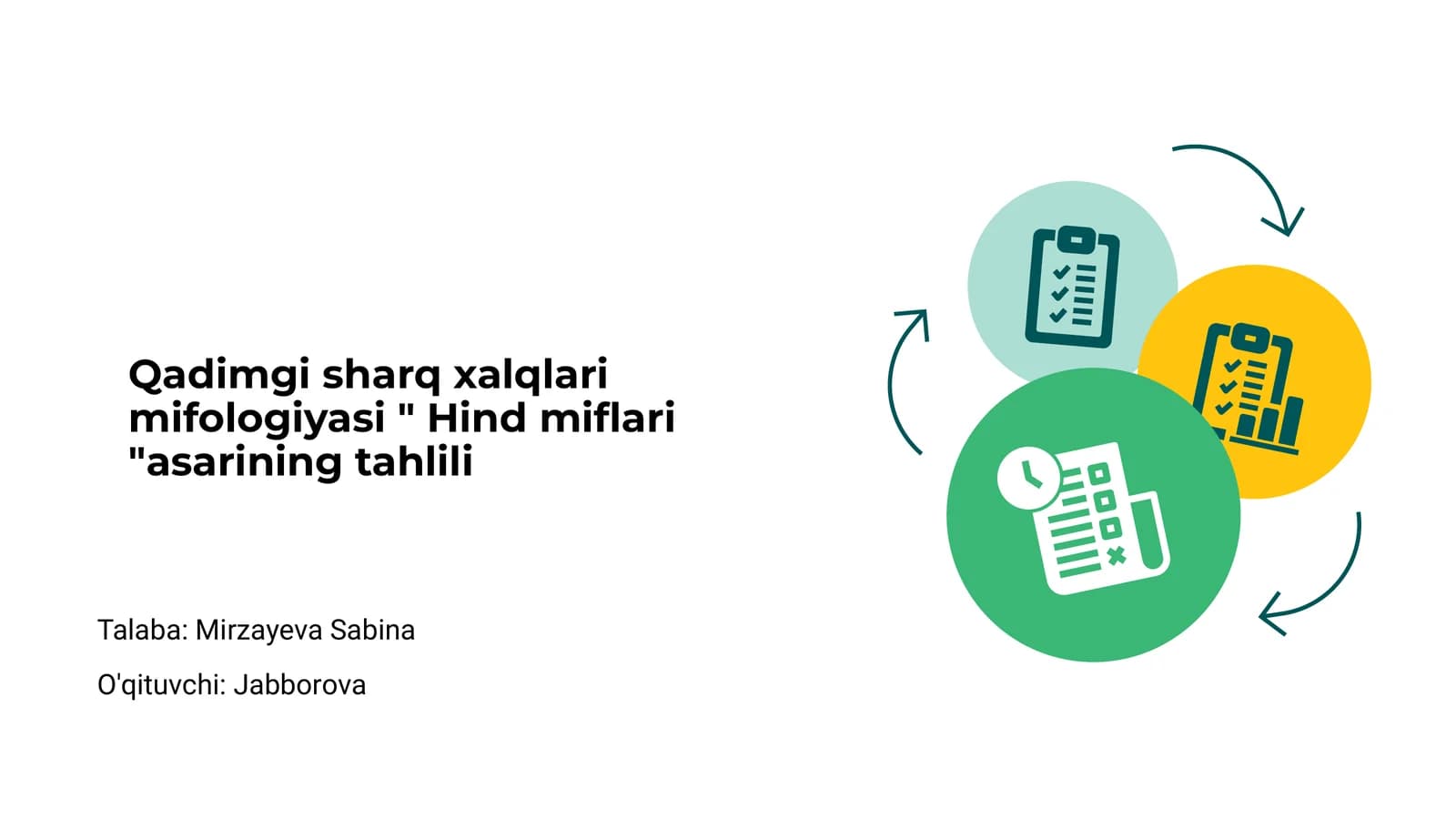 Qadimgi Sharq Xalqlari Mifologiyasi "Hind Miflari" Asarining Tahlili