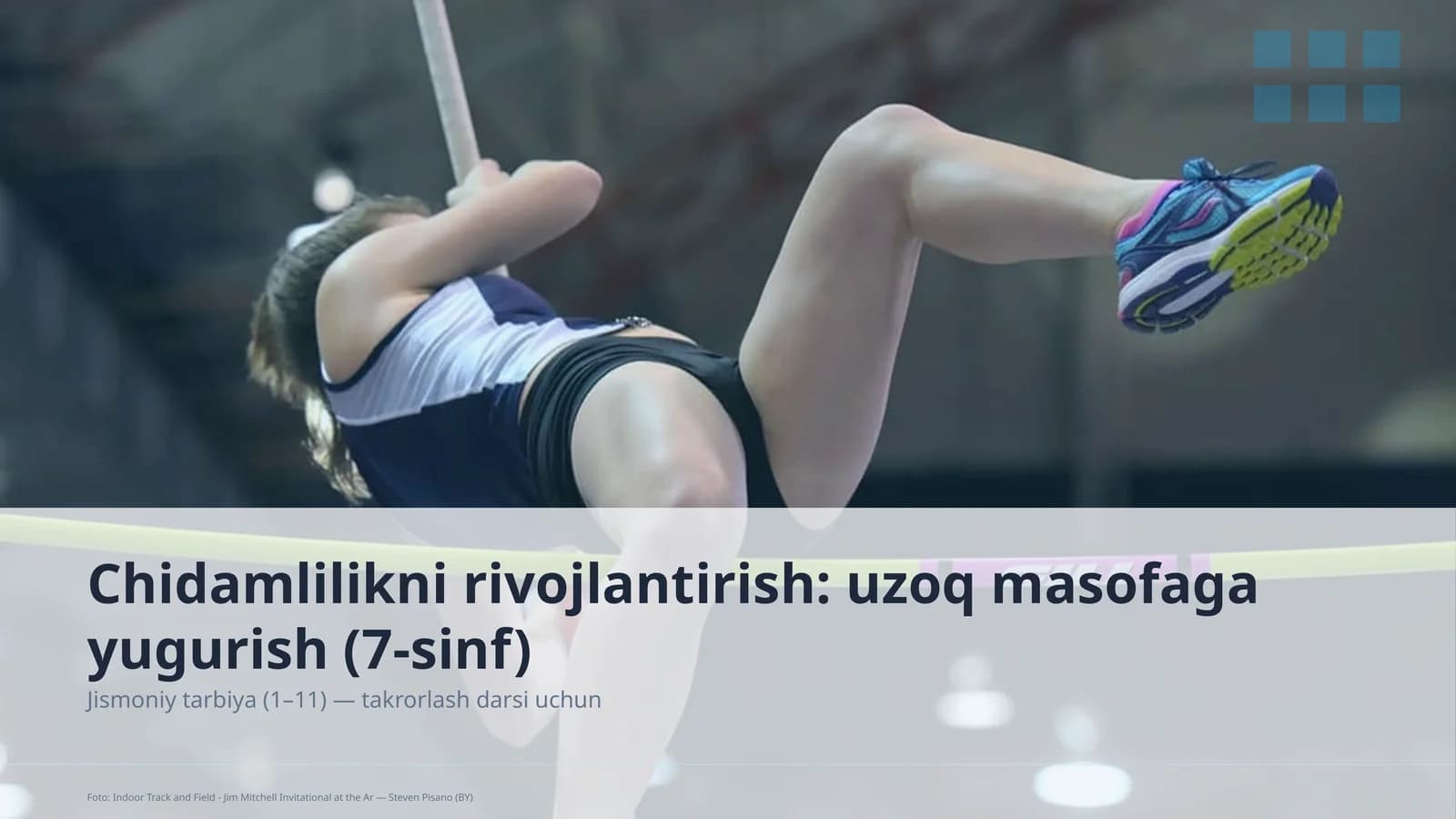Jismoniy tarbiya (1–11) — takrorlash darsi uchun