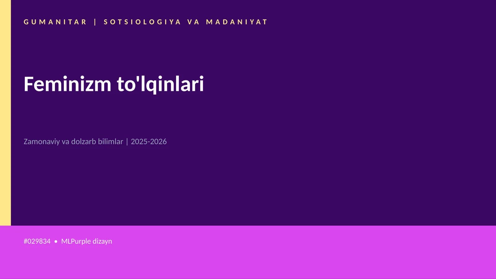 Feminizm to'lqinlari