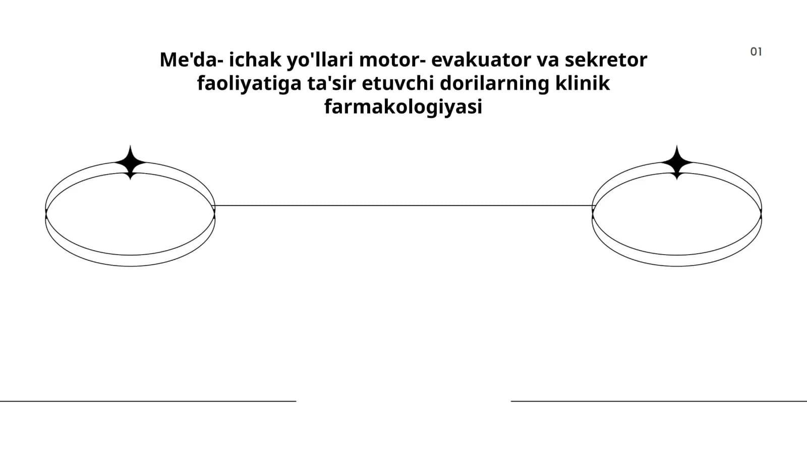 Me'da-ichak yo'llari motor-evakuator va sekretor faoliyatiga ta'sir etuvchi dorilarning klinik farmakologiyasi