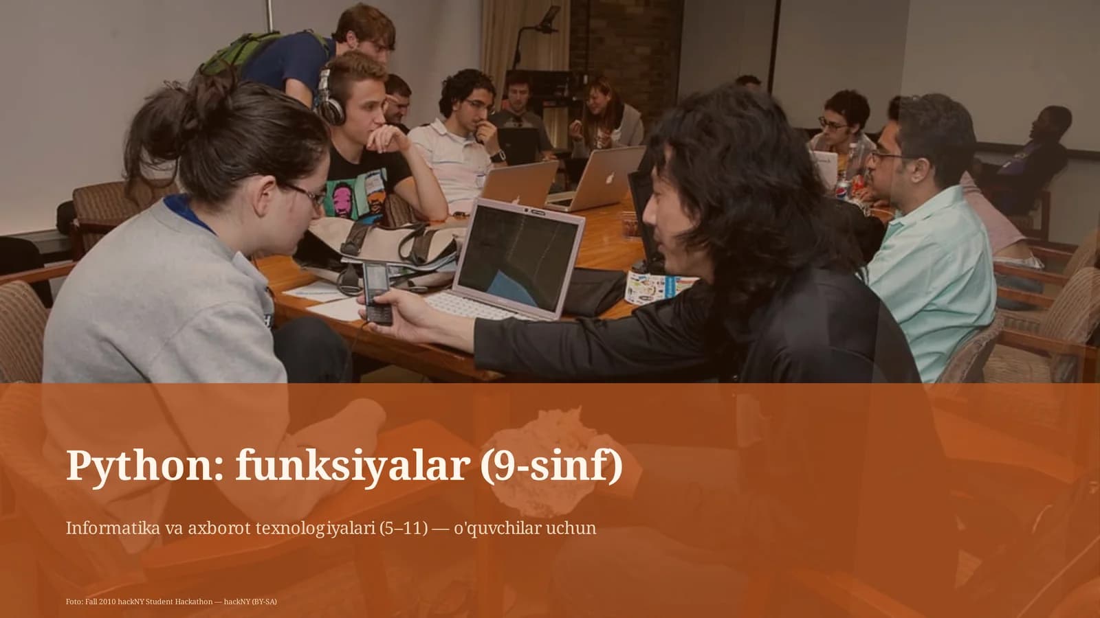 Python: funksiyalar (9-sinf)