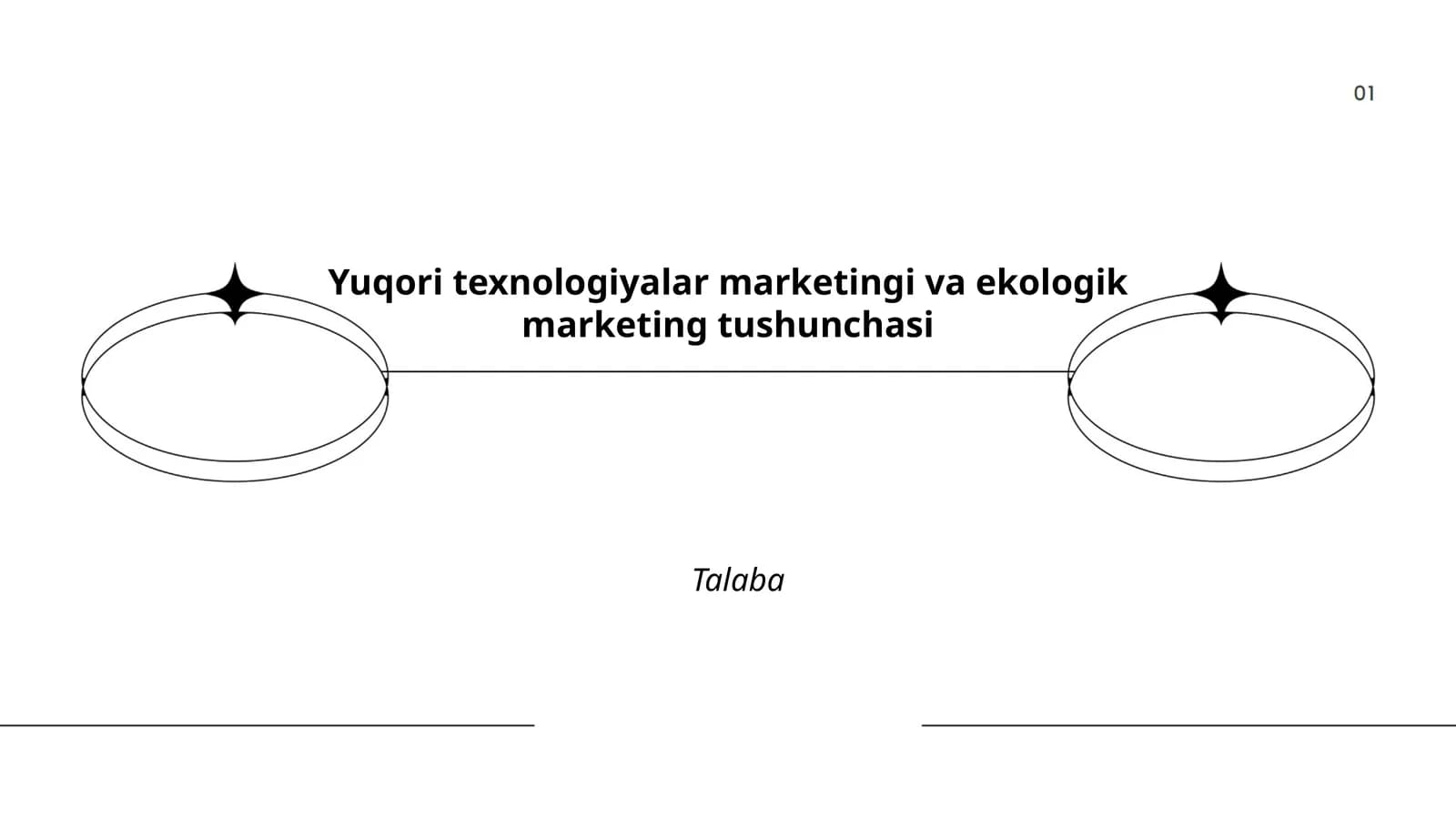 Yuqori texnologiyalar marketingi va ekologik marketing tushunchasi