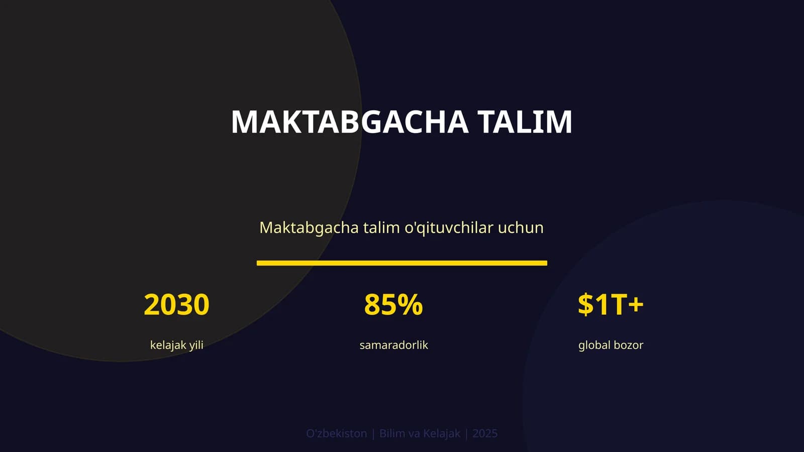Maktabgacha talim