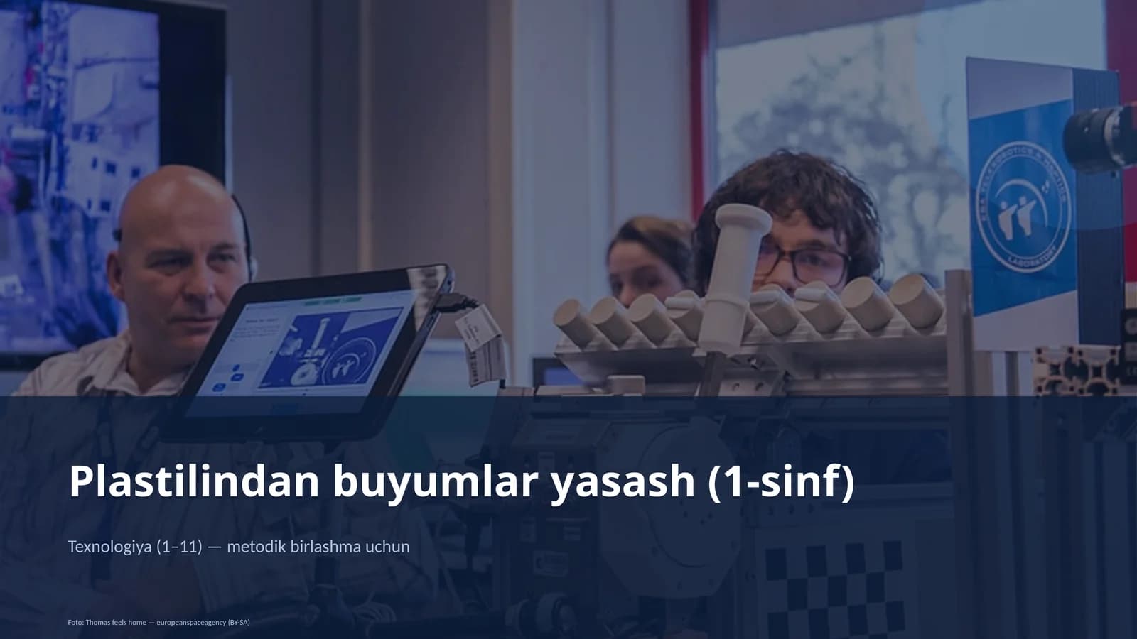 Plastilindan buyumlar yasash (1-sinf)