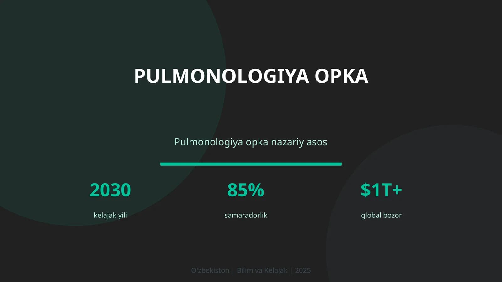 Pulmonologiya opka